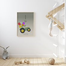 Indlæs billede til gallerivisning Traktor med ballon 1 år
